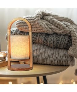 V-TAC Lampada LED da Tavolo 1.5W 160*320mm Colore Beige Ricaricabile con USB C Touch Dimmerabile 3000K