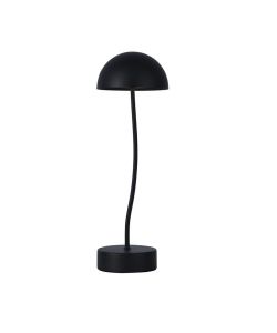 V-TAC Lampada LED da Tavolo 3W Colore Nero ricaricabile con USB C Touch Dimmerabile 3000K