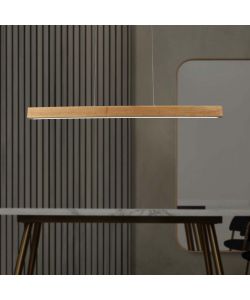 V-TAC Lampadario LED a Sospensione 12W Colore Legno 4000K