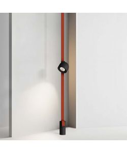 V-TAC Faretto LED COB da Binario in Tessuto Magnetico 12W 38 Colore Nero 3000K