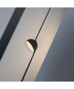 V-TAC Faretto LED COB da Binario in Tessuto Magnetico 20W Colore Nero 3000K