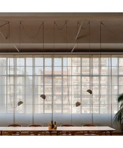 V-TAC Faretto LED COB da Binario in Tessuto Magnetico 20W Colore Bianco 3000K