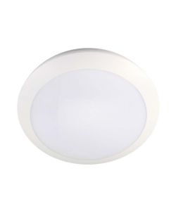 V-TAC Plafoniera LED Rotonda 20W con Sensore Microonde d: 300mm h: 87mm CCT Regolabile IP66