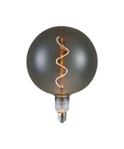 V-TAC Lampadina LED E27 4W G200S Filamento a Spirale Vetro Oscurato 2700K