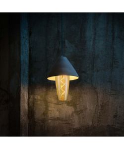 V-TAC Lampadina LED E27 4W B125 Filamento a Spirale Vetro Fum� 2700K