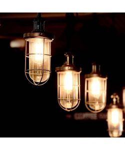 V-TAC Lampadina LED E27 4W ST120 Filamento a Spirale Ambrato 2700K