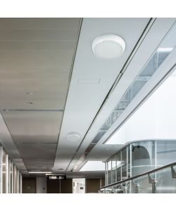 V-TAC Plafoniera LED Chip Samsung Rotonda 20W con Sensore e Kit di Emergenza Colore Bianco 3in1 IP65