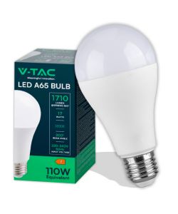 V-TAC Lampadina LED E27 17W 110LM/W A65 2700K