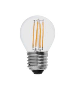 V-TAC Lampadina LED E27 6W 100LM/W G45 Filamento 4000K