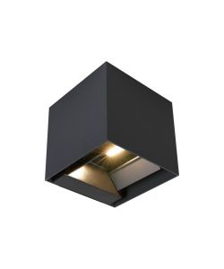 V-TAC Lampada LED da Giardino con Pannello solare e Sensore 9W Colore Nero 150*153*150mm 4000K IP65