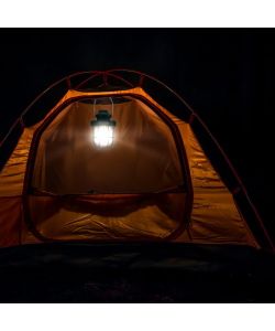 V-TAC Lanterna Campeggio Verde LED 3W SMD + 5W Filamento Ricaricabile IP44 2700K+6500K
