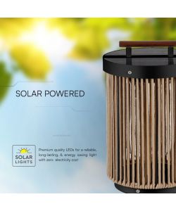 V-TAC Lampada Solare LED da Terra 2.5W con Telecomando 3000K IP65