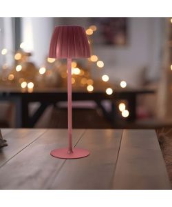 V-TAC Lampada LED da Tavolo 2.7W 105*340mm Colore Marrone ricaricabile con USB C Touch Dimmerabile 3in1