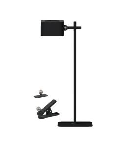 V-TAC Lampada LED da Tavolo Magnetica 3W con Batteria Ricaricabile USB C Colore Nero Touch Dimmerabile 3in1