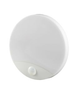 V-TAC Plafoniera LED Chip Samsung Rotonda 15W con Sensore PIR Colore Bianco 3in1 IP44