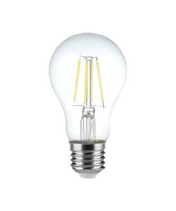 V-TAC Lampadina LED E27 4W 100LM/W A60 Filamento 6500K