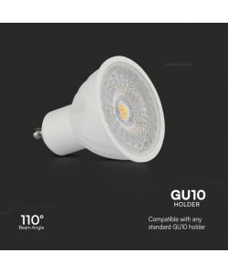 V-TAC Faretto LED Chip Samsung GU10 6W 38 6400K