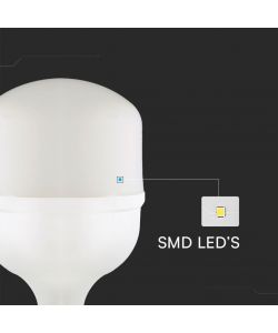 V-TAC Lampadina LED E27, incluso Anello con Attacco E40 40W T120 6500K