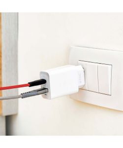 V-TAC Adattatore da Viaggio USB 20W 1 PD+1 QC Colore Bianco