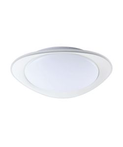 V-TAC Plafoniera LED 40W Rotonda Telecomando CCT 3in1 Bianco D450mm Dimmerabile Ellittica