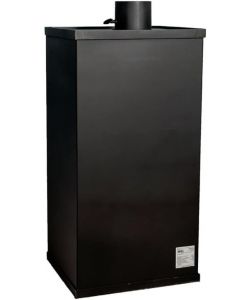 Prity FM Stufa a Legna con Forno  - 12,1 kW - 46x49x93 cm