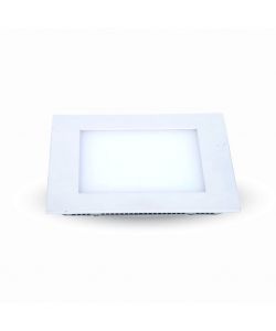 V-TAC Pannello LED a Montaggio a Incasso Quadrato 8W 3000K Senza Driver