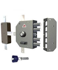 Serratura Sic.Quintuplice Sx Pompa 3350P Cr