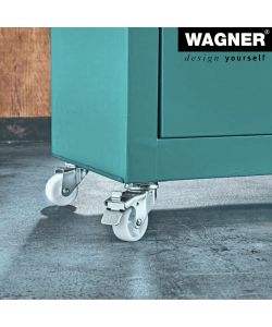 Pircher Ruote Transport Set Professionale 2 Fisse 1 Elevatore Bianco