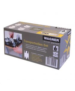 Pircher Ruote Transport Set Professionale 2 Fisse 1 Elevatore Bianco