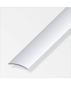 Profilo Di Raccordo  Autoadesivo 40X5 Alluminio Argento 1Metro