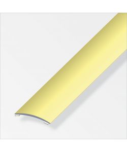 Profilo Di Raccordo Autoadesivo 40X5 Alluminio Ottone 1 Metro