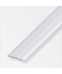 Profili Raccordo Autoadesivo 37X2,5 Alluminio Argento 1 Metro