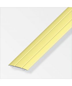 Profili  Raccordo Autoadesivo 37X2,5 Alluminio Ottone 1Metro