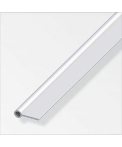 Profilo Cerniera 20X9X2 Alluminio Argento 1Metro