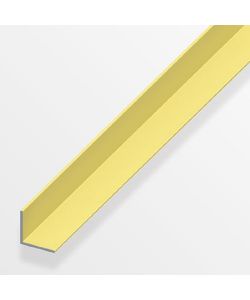 Alfer Angolare 15x15mm Alluminio Anodizzato Ottone 1m Profilo a L
