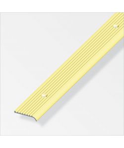 Profilo Chiusura 25X6 Alluminio Ottone 1 Metro