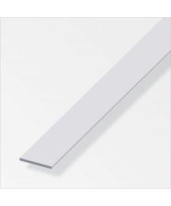 Barra Piatta 30X2 Alluminio Argento 2Metri