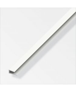 Profilo P Bordi 4Mm Pvc Bianco 1Metro