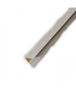 ALFER Profilo angolare autoadesivo PVC rovere bianco 30x30 mm 1 m