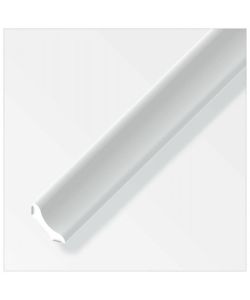 Alfer Listello Angolare PVC Bianco Autoadesivo 20 mm x 1 metro