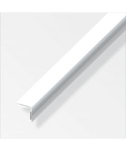 Autoadesivo Angolare 20X20 Pvc Bianco Lucido 1Metro