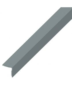 ALFER Profilo angolare autoadesivo PVC grigio 30x30 mm 1 m ristrutturazione