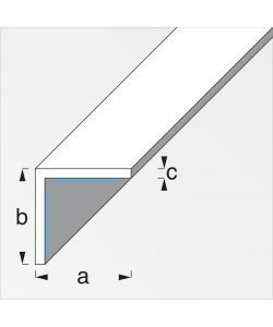 Alfer Angolare 20x20 Alluminio Bianco 2 m Profilo Finitura Alta Qualità