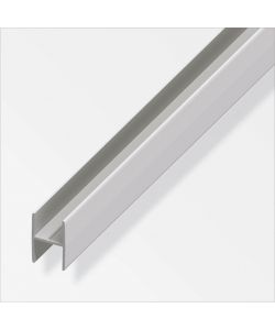 Alfer Profilo A H 19 mm Alluminio Argento per Bordatura 1 m