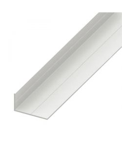 Alfer Profilo Angolare PVC Bianco 15,5x27,5 mm Lunghezza 1 m