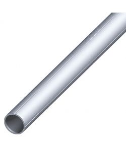 Kantoflex Tubo Tondo Alluminio Naturale 19,5x1,5 mm - 2,5 m Resistente