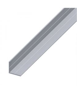 ALFER Angolare Lati Uguali Alluminio Naturale 11,5x1,5 mm - 2,5 m