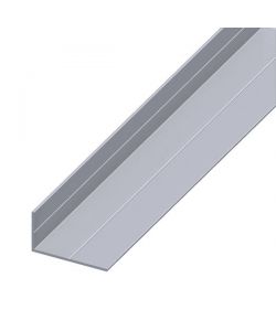 ALFER Angolare disuguale in alluminio naturale 15,5x27,5 mm - 1 m