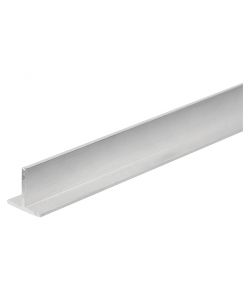 Alfer Profilo a T in Alluminio Naturale 15,5x1,5 mm Lunghezza 1 m