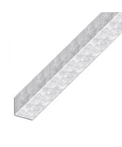 ALFER Profilo Angolare Acciaio Zincato 15,5x15,5 mm Lunghezza 1 m